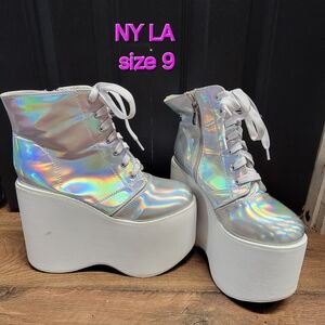 Holo Platform Boots